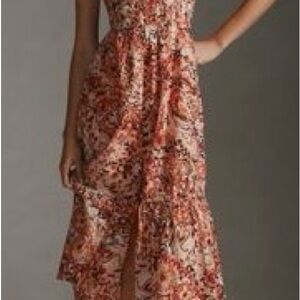 Floral Print Midi Dress